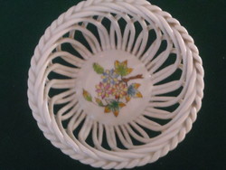 Antique Herend porcelain basket
