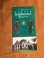 Dr. István Gulyás: Hungarian police museum tarnamera 1999.