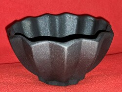 Zsolnay pyrogranite, 12-angled caspo, serving bowl, centerpiece, etc.