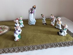 Herend porcelain - Snow White and the Seven Dwarfs