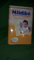 Retro metal plate Mildibé baby formula box flawless 20 x 12 x 7 cm as shown in the pictures