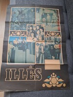 Eladó  ILLÉS  együttes plakát