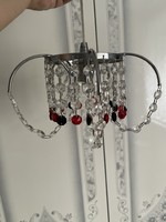 A very nice little crystal chandelier.