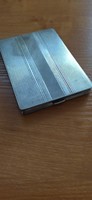 Silver cigarette case, holder
