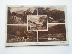 D201875 with me - old postcard - 1940's