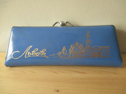 Glasses case with the city of Lviv