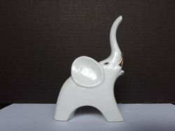 Art deco porcelán elefánt