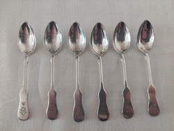 Silver coffee spoon set