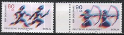 Postal cleaner berlin 0416 mi 596-597 2.80 euros