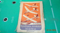 Making airplane models 1933