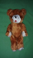 Antique original teddy bear with moving hands and feet, 27 cm according to the pictures