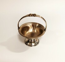 Small silver basket