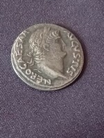 Ancient Roman coin nero caesar