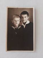 Old children's photo vintage photo boys