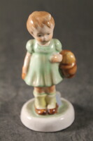 Rare porcelain girl with a basket 603