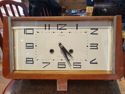 Retro soviet amber table clock freshly serviced cccp socialist real cooper
