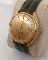 Omega seamaster quartz watch with 1342 movement + omega box
