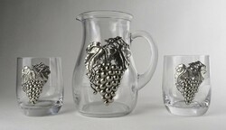1Q915 wine jug with 2 glasses for couples