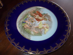 Kobaltkék  Fischer tál,tányér