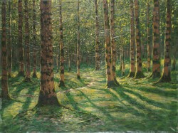 Viktor Olgyai: in the forest