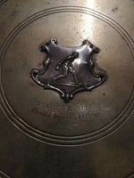 INTACT. N. S. Metal tray with markings