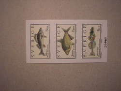 Svédország-Fauna, halak, 2001 bélyegfüzet