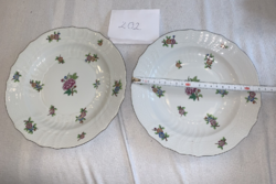 For replacement!!! 2 Herend Eton pattern 22 cm semi-deep plates