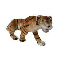 Royal Dux Porcelán Álló Tigris M00609