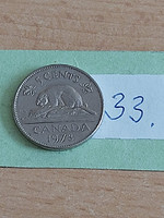 Canada 5 cents 1978 beaver, ii. Queen Elizabeth, nickel 33