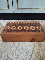 Beautiful inlaid wooden box
