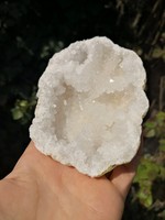 Szépséges kvarc geóda, ásvány kristály