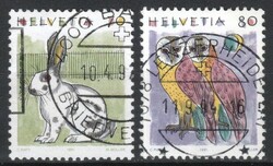 Switzerland 1751 mi 1436-1437 1.50 euros