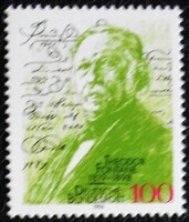 N1767 / Germany 1994 theodor fontane stamp postal clear