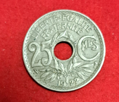 1922. 25 Centimes France (819)