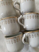 Porcelain cups - 6 pcs / with classic character