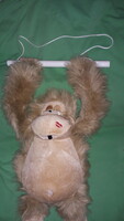 Very cute hanging, cooing, excited, moving battery-powered, lovable monkey figure 39 cm according to pictures