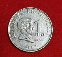 Philippines 1 piso 1993. Jose rizal (1006)