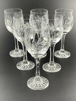Crystal wine glass set