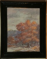 Unknown painter (Middle of the 20th century) - early winter