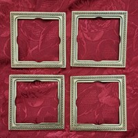 4 small copper frames for creatives (l4626)
