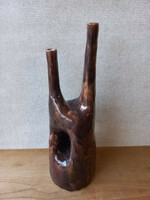 Retro ceramic vase by György Gyarmathy - rarity