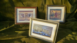 Stamps included in a sumptuous picture frame, also for the discerning - as a gift