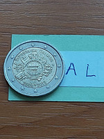 Italy 2 euro 2002 - 2012 bimetal, 10 years under €