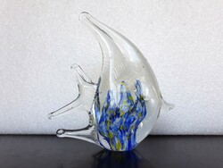 Beautiful Murano glass fish table decoration, paperweight