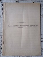 1940. Report on the confiscation of large, mostly Jewish properties