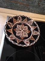 CZÚGH Dezső keramikus    festett  kerámia tányér