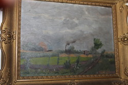 József Fáber's original painting 631