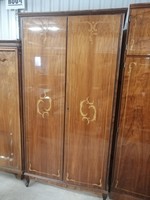 Polished marquetry cabinet