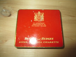 Benson and hedges virginia cigarette metal box