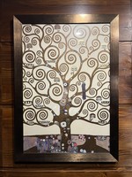 Gustav Klimt: The Tree of Life (detail) print